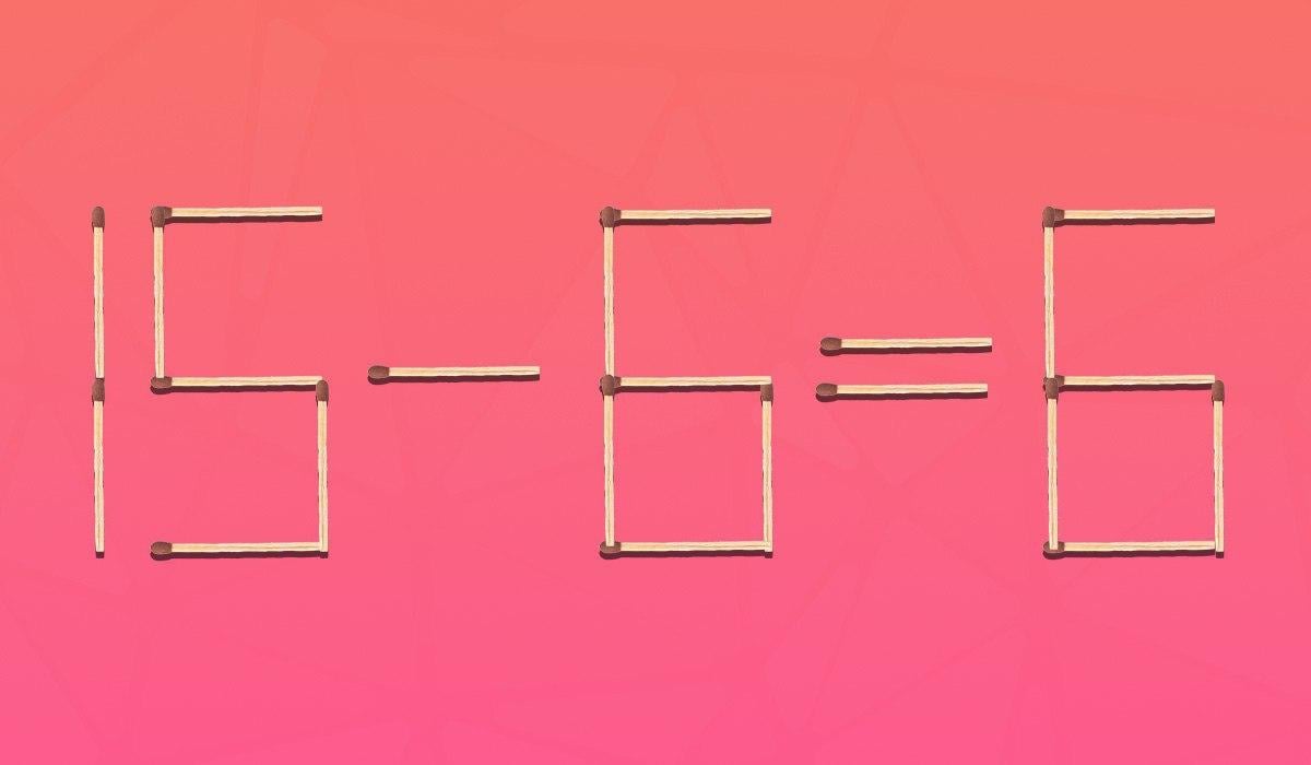 Du trenger bare å flytte én fyrstikk for å få likheten til å stemme: et utfordrende puslespill