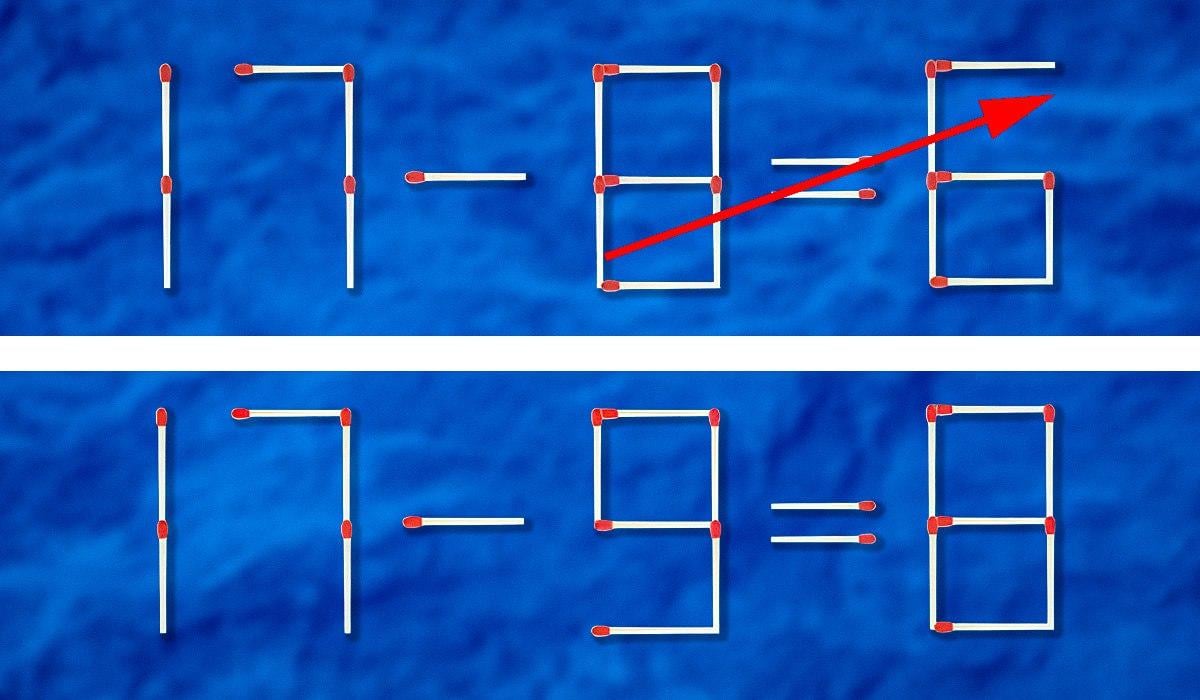 Hvilken fyrstikk må trekkes for at likheten skal bli riktig: et utfordrende puslespill